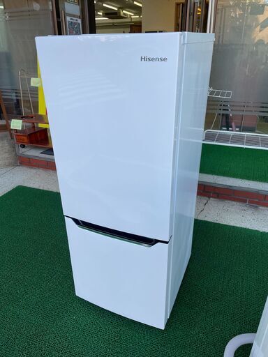 ハイセンス 2ドア冷凍冷蔵庫 HR-D15C 150L 2020年 幅48cm奥行59.5cm高さ122.5cm 説明欄必読