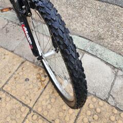 👉👉　ＭＴＢ　自転車　２６インチ　3x7変速　オレンジサドル　新品　配達可能