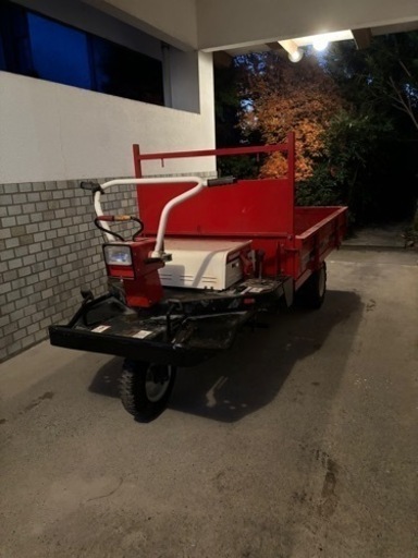 実働YANMAR 3輪 ダブルタイヤ 運搬車 TG182 エンジン 最大積載量 500kg ヤンマー