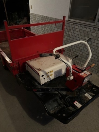 実働YANMAR 3輪 ダブルタイヤ 運搬車 TG182 エンジン 最大積載量 500kg  
