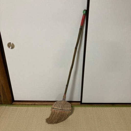 昭和レトロ　箒　ほうき