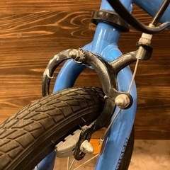 【売約済み】　STRIDER 14x ストライダーフォーティーンエックス 子供用 自転車　子供　子ども　クリスマス　プレゼント　青　ブルー　スティールブルー