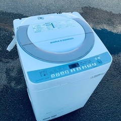 ♦️EJ2808番SHARP 全自動電気洗濯機 【2016年製 】