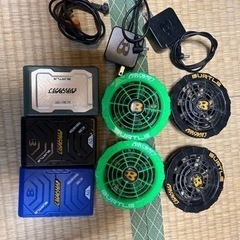 バートル空調服、19Vと17Vの出品です