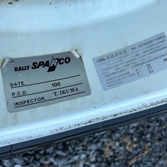 スパルコ15inch 6.5Jホイール