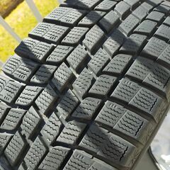 アルファード10後期 17インチスタッドレス グッドイヤー ICE NAVI6（225/55R17）+社外アルミ×4本+タイヤラック1台 多摩センター駅付近手渡し