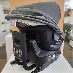 札幌【新生児～4才頃 エールベベ クルット4 Oui グレー BF892】 ISOFIX 