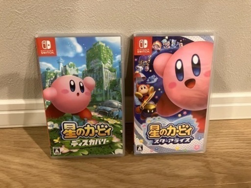 星のカービィ　Switchソフト2つ