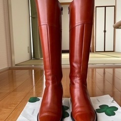 【美品】ロングブーツ　サイズ23.5cm