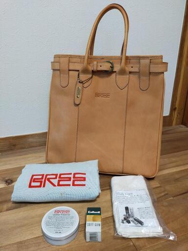 BREE　バッグ(ヌメ革)