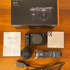 【ネット決済】ソニー α7C ズームレンズキット　[おまけ付き]...