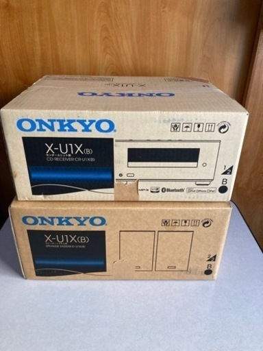 【受付中止します。12月23日までの限定価格】ONKYO  CDコンポ　スピーカーセット