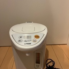 【譲渡決定】タイガー 魔法瓶 マイコン 電気 ポット 2.2L ...