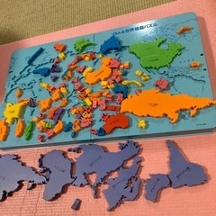 おもちゃ くもん世界地図パズル