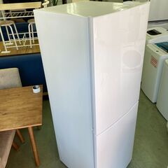 【リサイクルショップ　ピカソ　小松原】ハイアール Haier 218L 右開き 冷凍冷蔵庫 2ドア Haier Global Series ホワイト 2018年製 JR-NF218A★5734★