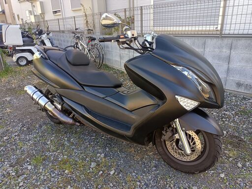 ヤマハ　マジェスティ250　SG20J　マットブラックカスタム　程度良好！