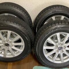 アルミホイル＆スタッドレスタイヤ　195/65/15