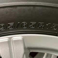 アルミホイル＆スタッドレスタイヤ　195/65/15