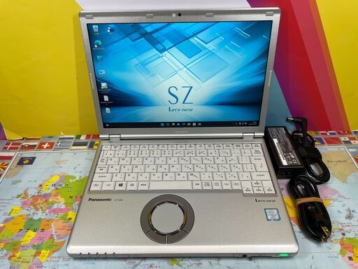 JC0890 極美品 パナソニック ノートPC CF-SZ6 レッツノート 超軽量 綺麗 office2021