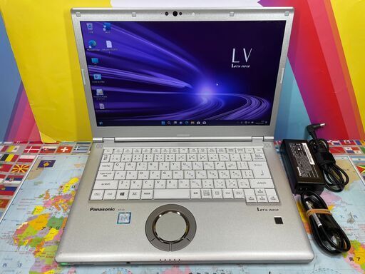 JC1132 パナソニック レッツノート CF-LV8 ノートPC 14型 軽量 第8.5世代 大画面