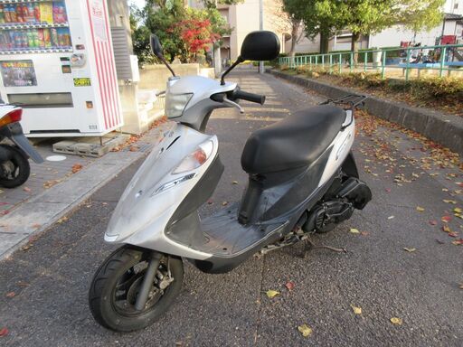 名古屋　アドレスV125G（CF46A）シルバー　人気の規制前モデル！　12500km