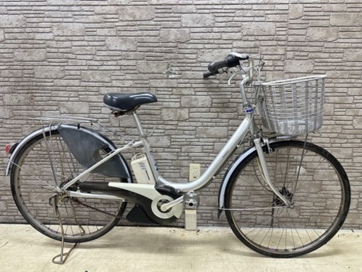 クリスマスSALE東京23区配達無料 新基準 ブリヂストン　アシスタ　6Ah リチウム 電動自転車 中古　BS 615