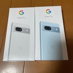 未使用&未開封】Google Pixel 7a スノー&シー