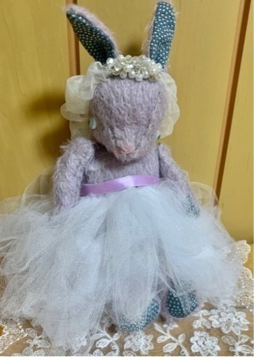 ハンドメイド　テディベア  バレーリーナ