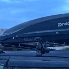 ☆ボックス、キャリア別売り可☆inno ルーフボックス キャリア 初代