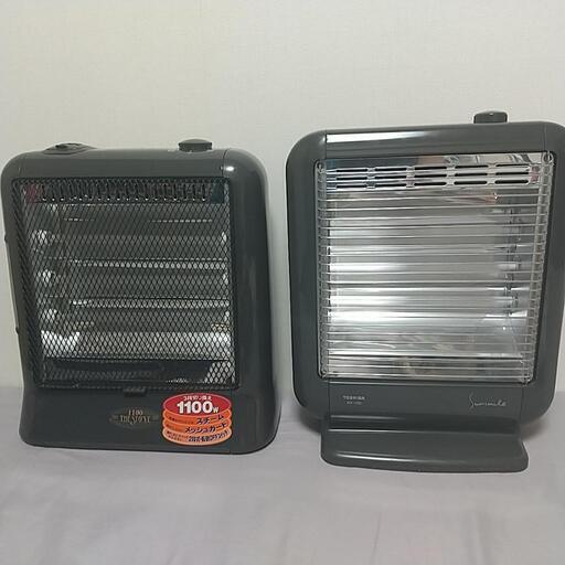 電気ストーブ2台まとめて