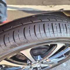 【美品】タイヤ＋ホイールセット！15インチのアルミホイル【車検対応内】