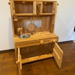 木製キッチン（ままごとキッチン）決まりました