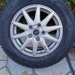 パジェロミニ/テリオスキッド 175/80R15 スタッドレスタイヤアルミ付き