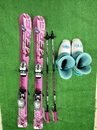 Hart 120cm ジュニアスキー カービングスキー 調整ビンディング付