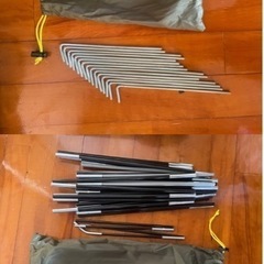 ★美品★コールマン　ツーリングドームLX おまけグランドシート付き　キャンプ　バーベキュー　アウトドア