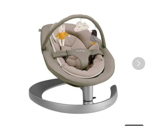 nuna バウンサー+哺乳瓶2本+レンジ消毒器