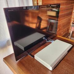 SONY液晶テレビ32と三菱DVDプレーヤー