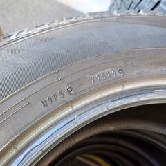 ダンロップ VW02 225/65R17 中古スタッドレスタイヤ 4本セット 工賃込み