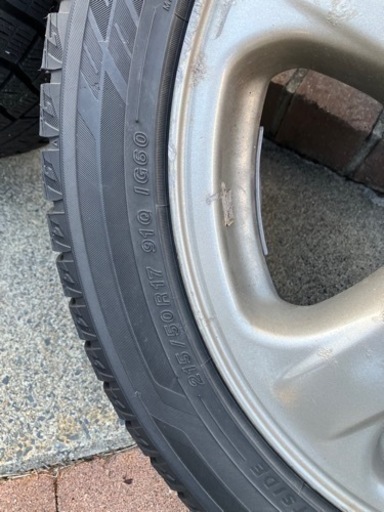 レガシィ純正ホイール　215/50R17 スタッドレス