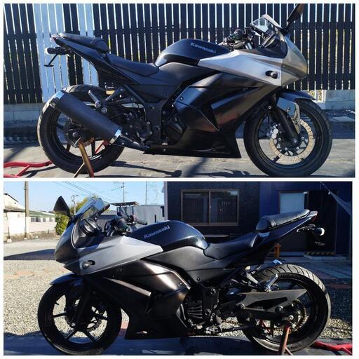 【ご成約】全国陸送手配可能 カワサキ Ninja250R ニンジャ ブラック ETC付 タイヤ前後新品 始動動画あり