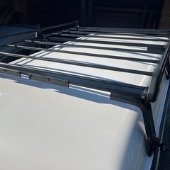 ルーフキャリア タフレック 黒塗装スチール PH435A組み立て済