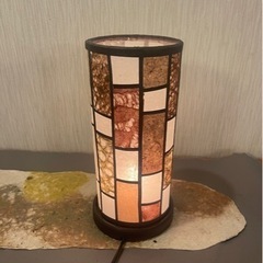 和紙でステンドグラス風ランプ作り − 岐阜県