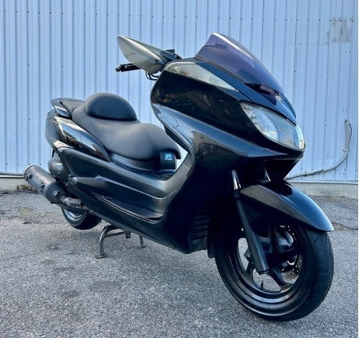 ★ヤマハ グランドマジェスティ250★ SG15J FI インジェクション250cc ビックスクーター ナックルガード GPヒーター スピーカー付き