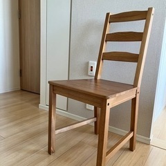 【受け渡し決定済】IKEA椅子×2脚　ヨックモック