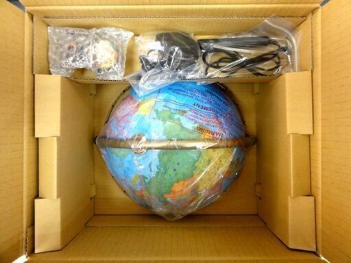 開封・未使用品 ドウシシャ しゃべる地球儀 PERFECT GLOBE PG-PV23