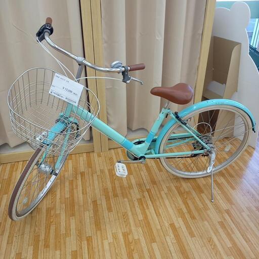 ★ジモティ割あり★ 自転車 ギア付き　水色　26インチ　クリーニング済　YJ1056