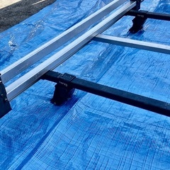  キャラバン NV350 ルーフキャリア Terzo製 