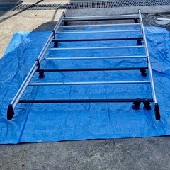  キャラバン NV350 ルーフキャリア Terzo製 