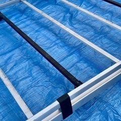  キャラバン NV350 ルーフキャリア Terzo製 