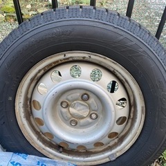 スタッドレス4本 185/70R14 日産ノート TOYO バリ山